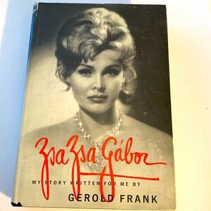ZSA ZSA GABOR My Story Written for Me by GEROLD FRANK 1960 Hardcover GUC